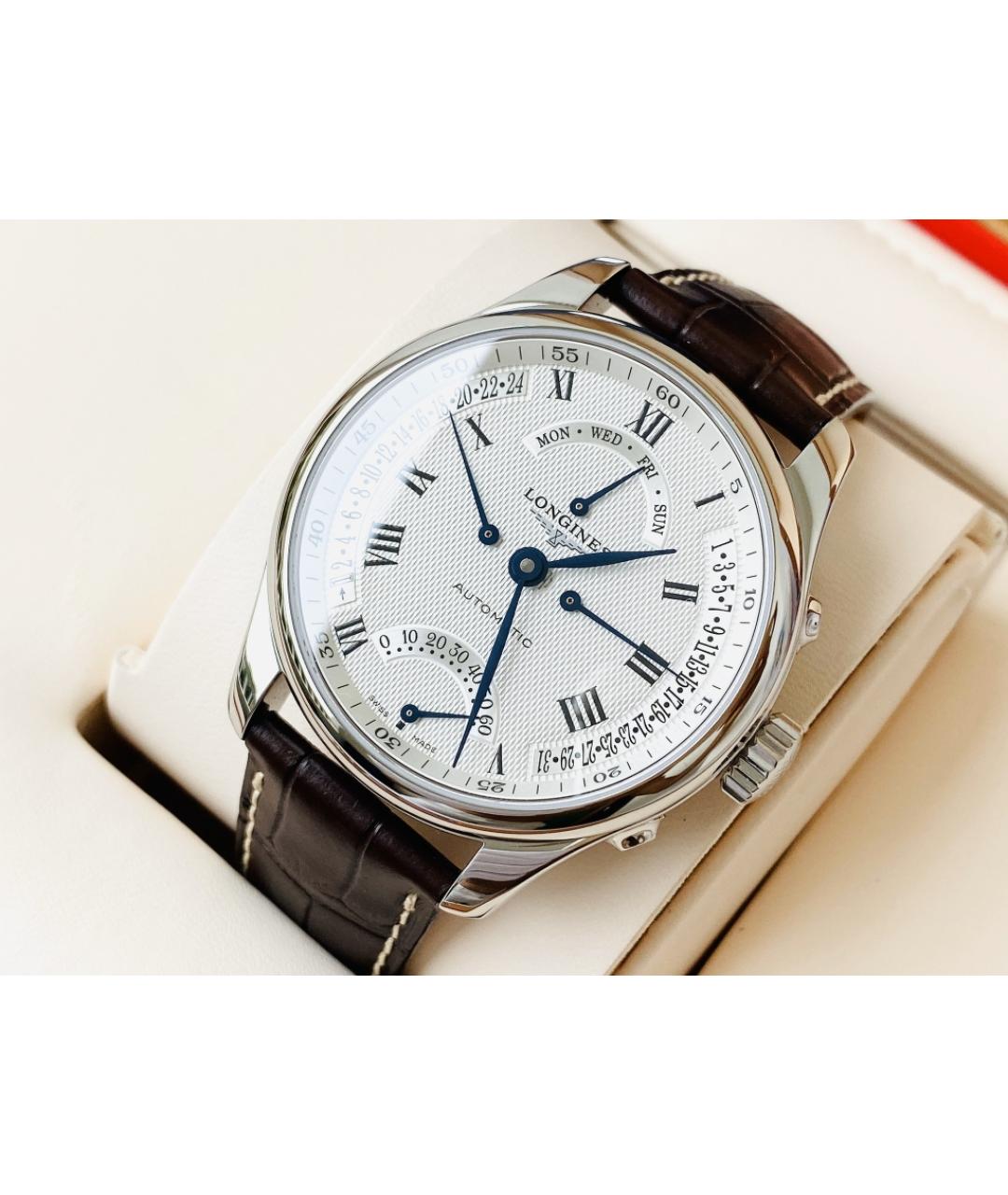 LONGINES Белые часы, фото 2