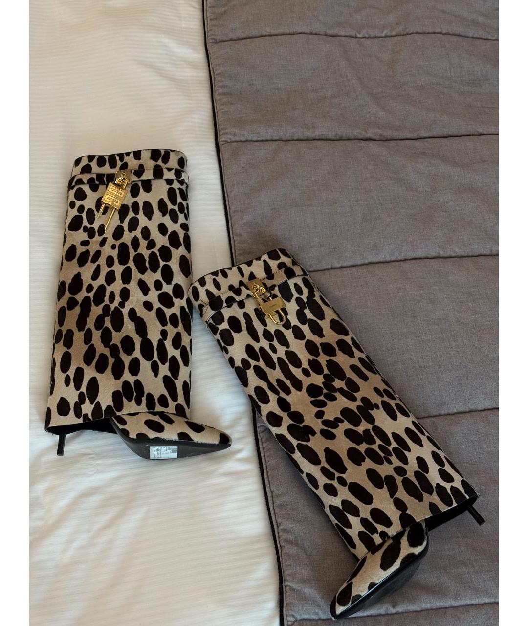GIVENCHY Мульти кожаные сапоги, фото 2