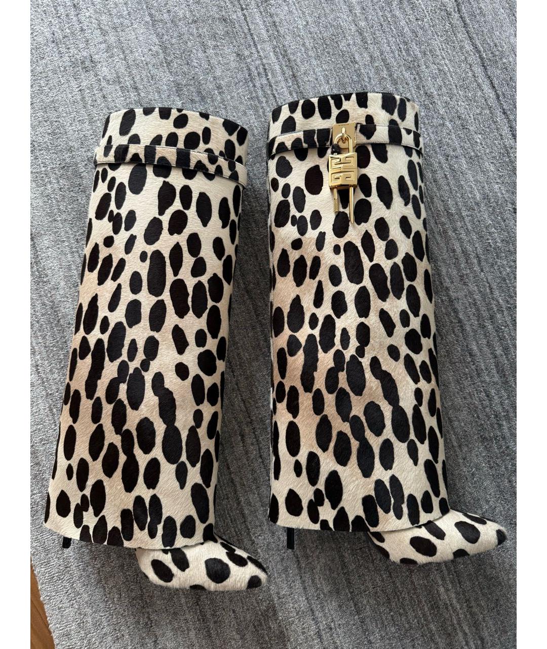 GIVENCHY Мульти кожаные сапоги, фото 4