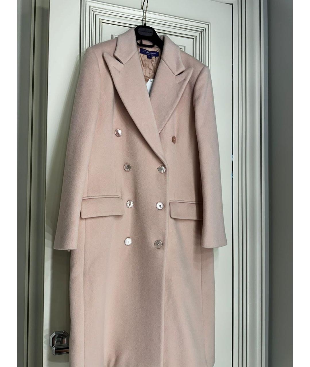 RALPH LAUREN PURPLE LABEL Розовое пальто, фото 8
