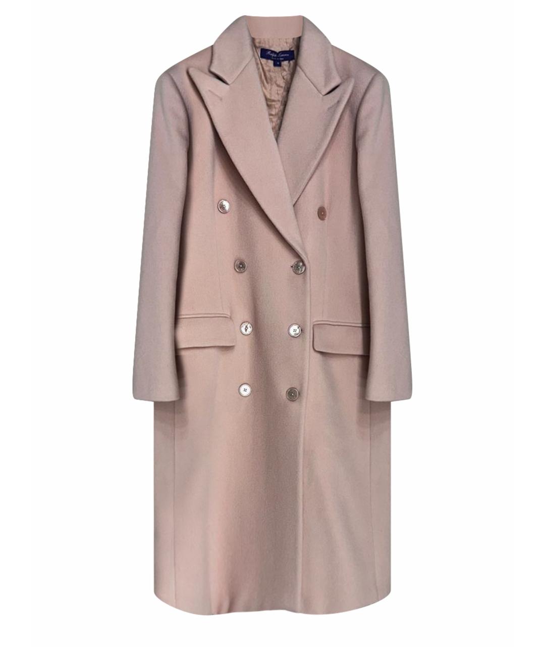 RALPH LAUREN PURPLE LABEL Розовое пальто, фото 1