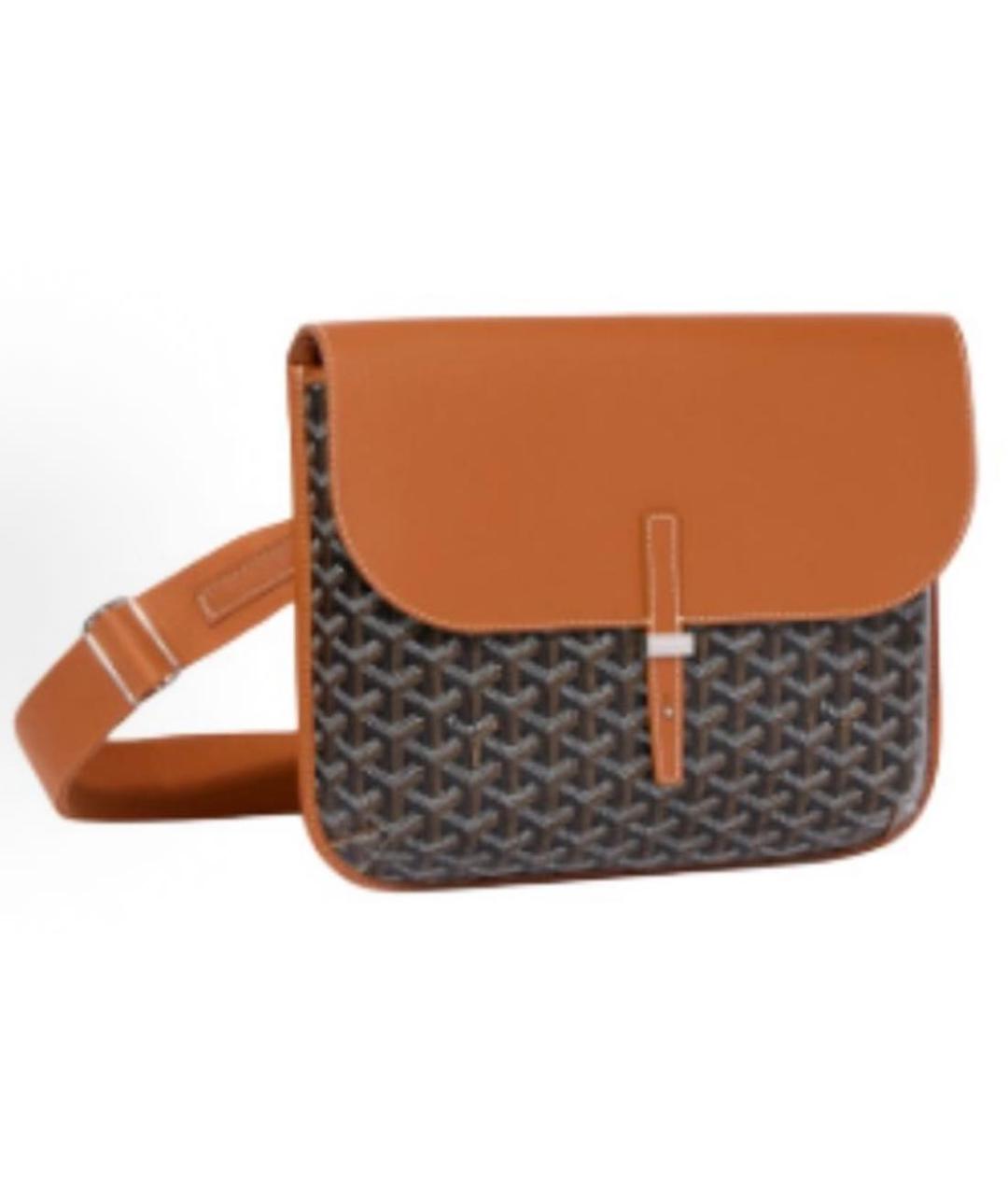 GOYARD Коричневая сумка на плечо, фото 5