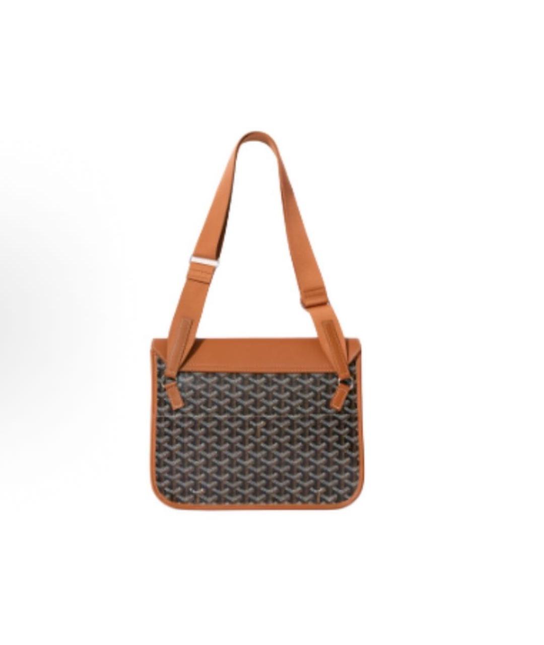 GOYARD Коричневая сумка на плечо, фото 3