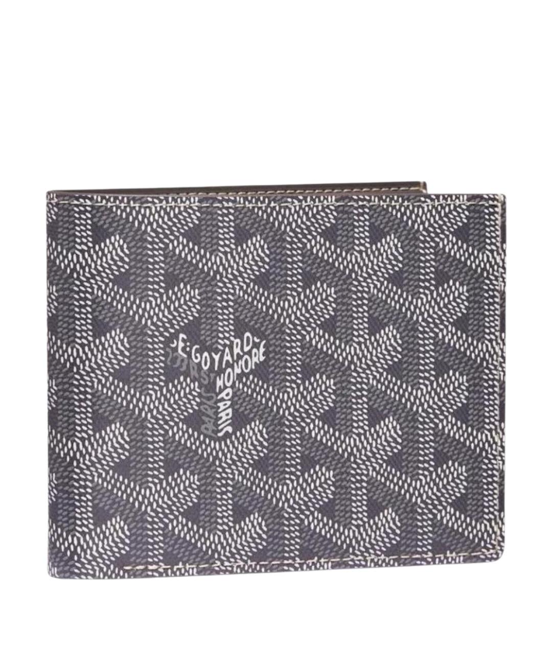 GOYARD Антрацитовый кошелек, фото 1