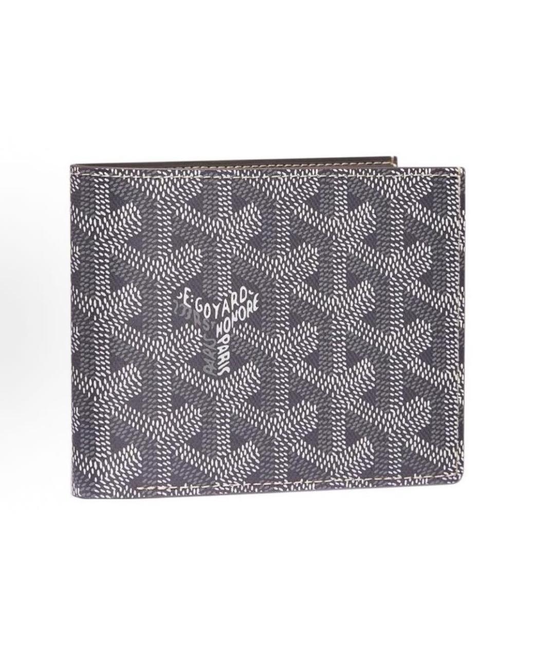 GOYARD Антрацитовый кошелек, фото 4