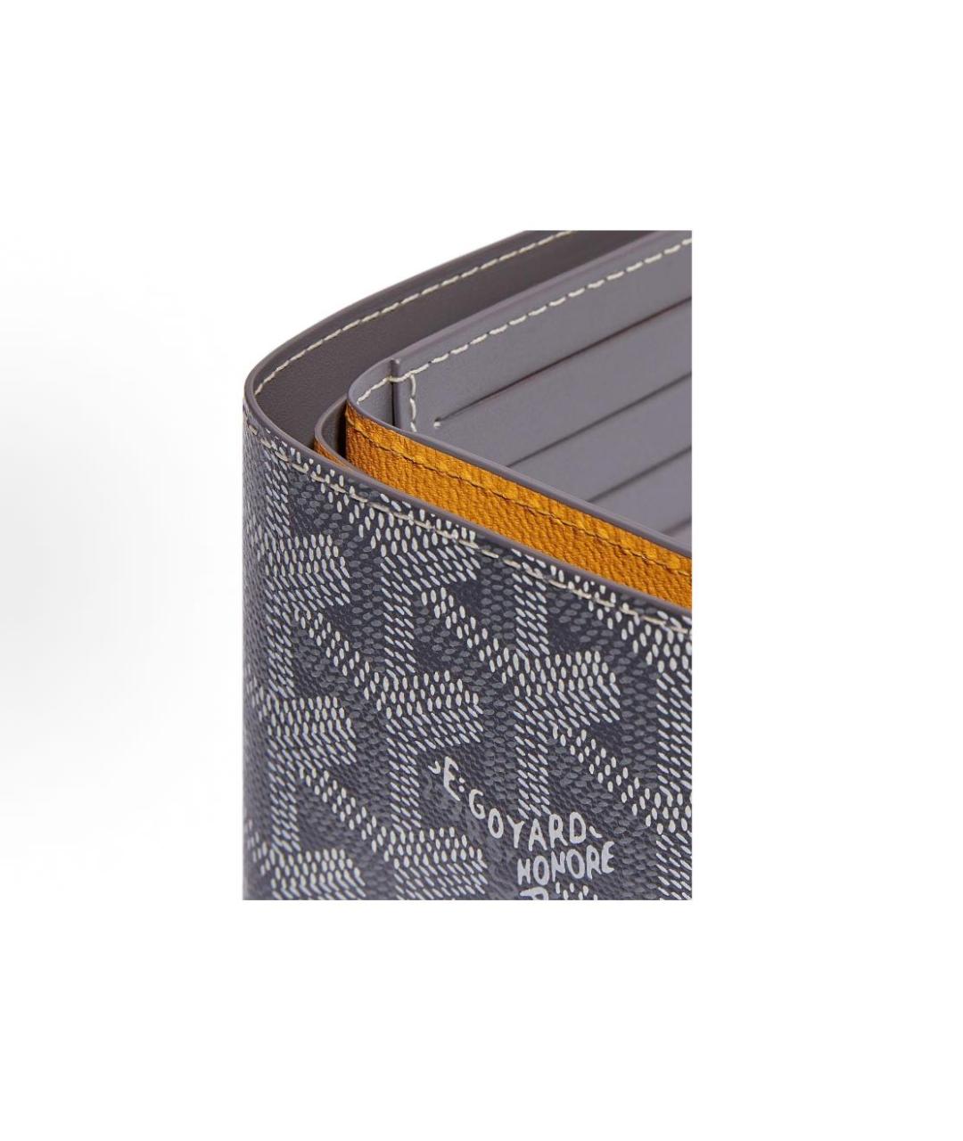 GOYARD Антрацитовый кошелек, фото 3