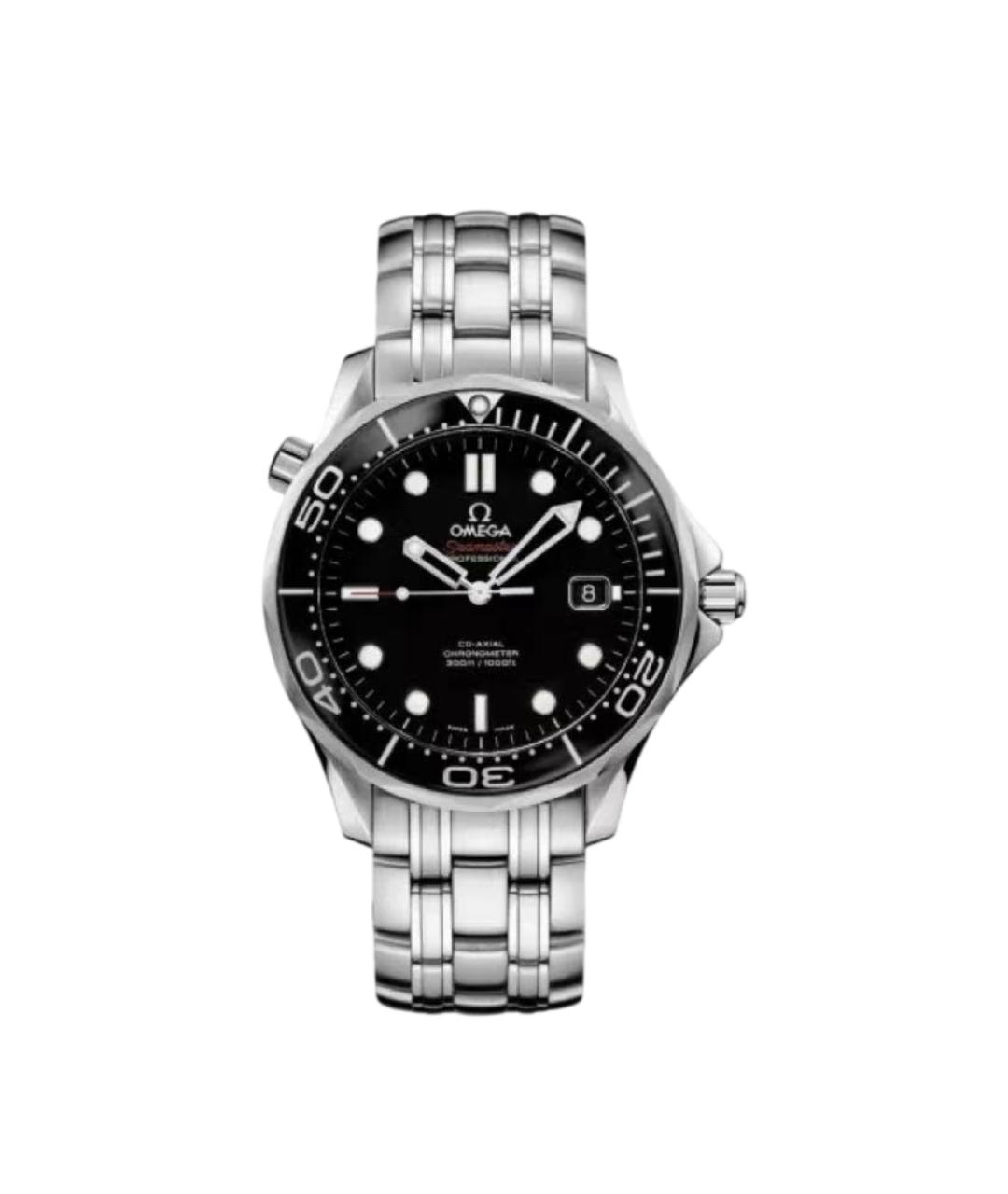OMEGA Серебряные металлические часы, фото 1