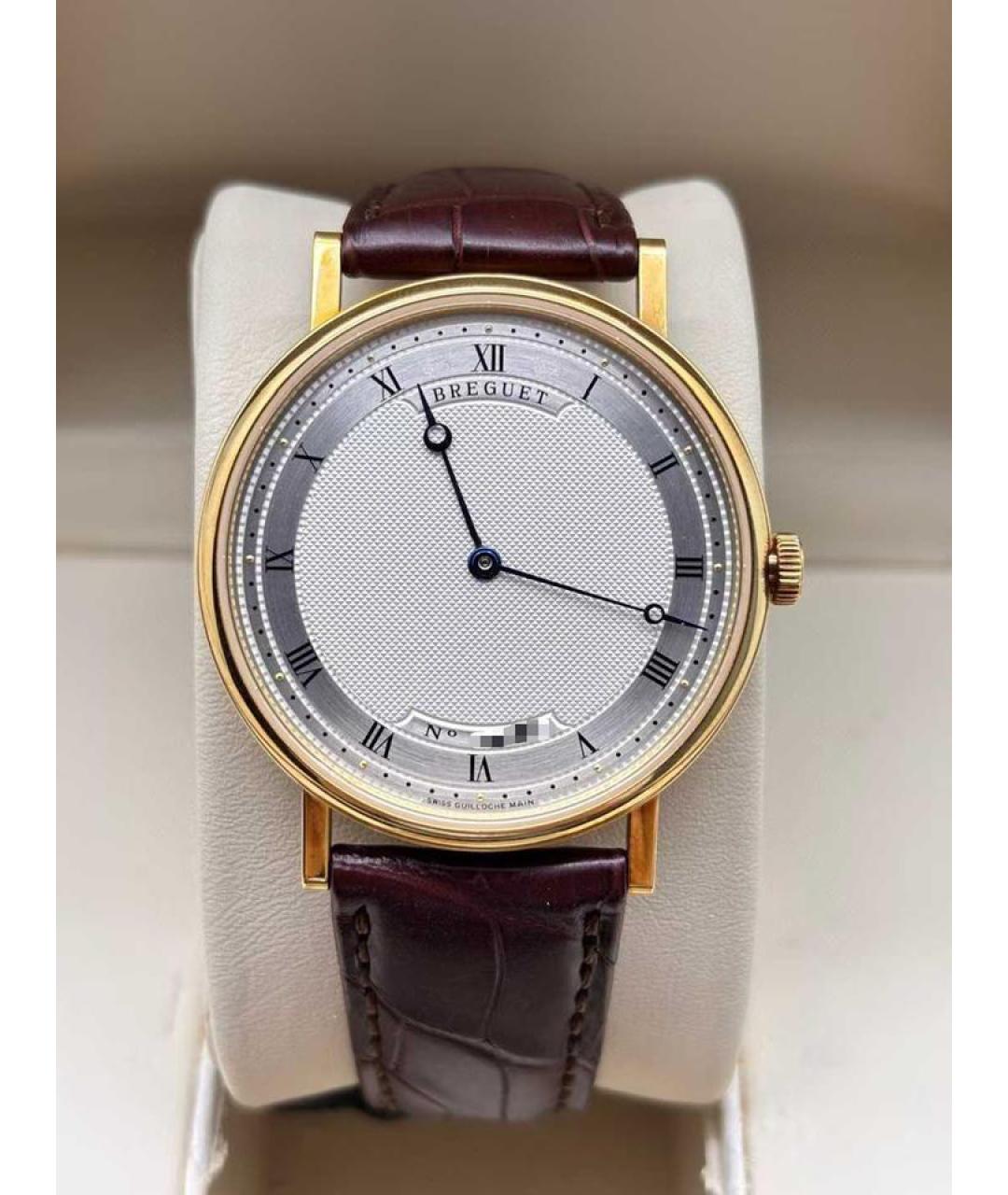 Breguet Серые часы из желтого золота, фото 2