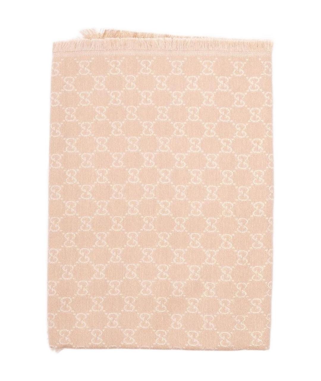 GUCCI Бежевый шарф, фото 1