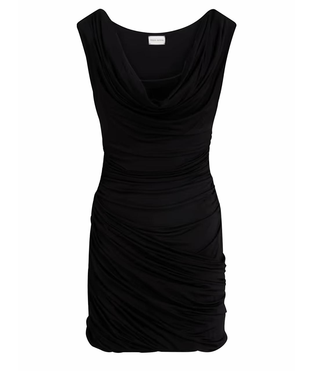 MAGDA BUTRYM Черное вискозное вечернее платье, фото 1