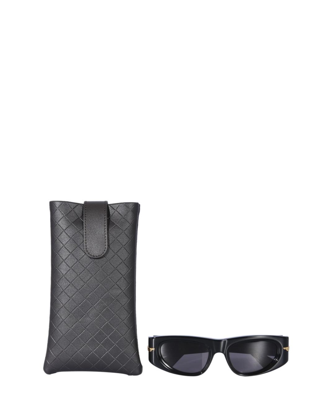 BOTTEGA VENETA Черные солнцезащитные очки, фото 2