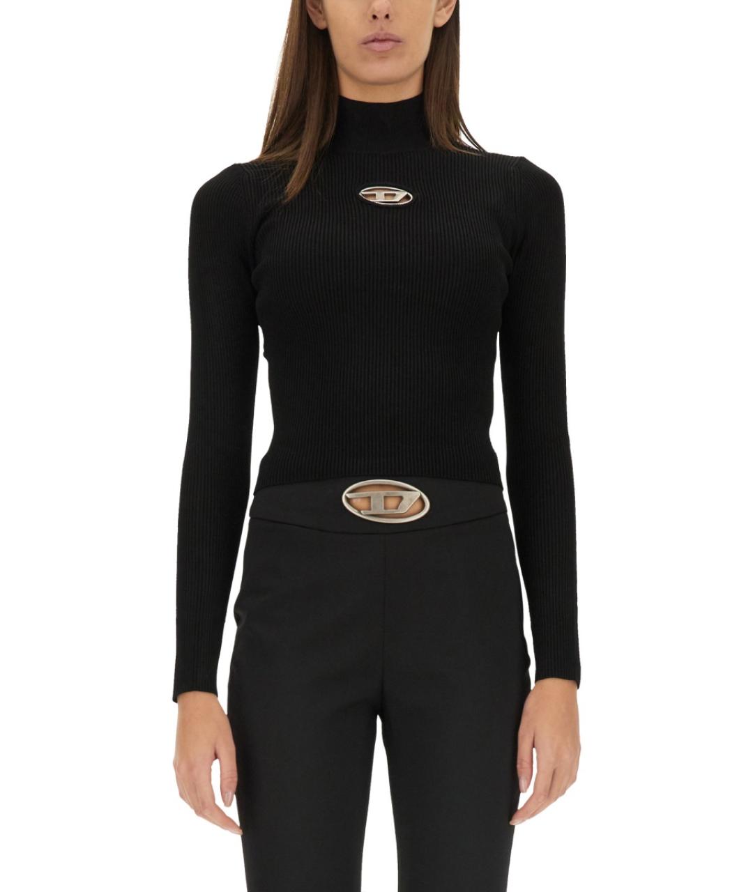 DIESEL Черная вискозная блузы, фото 2