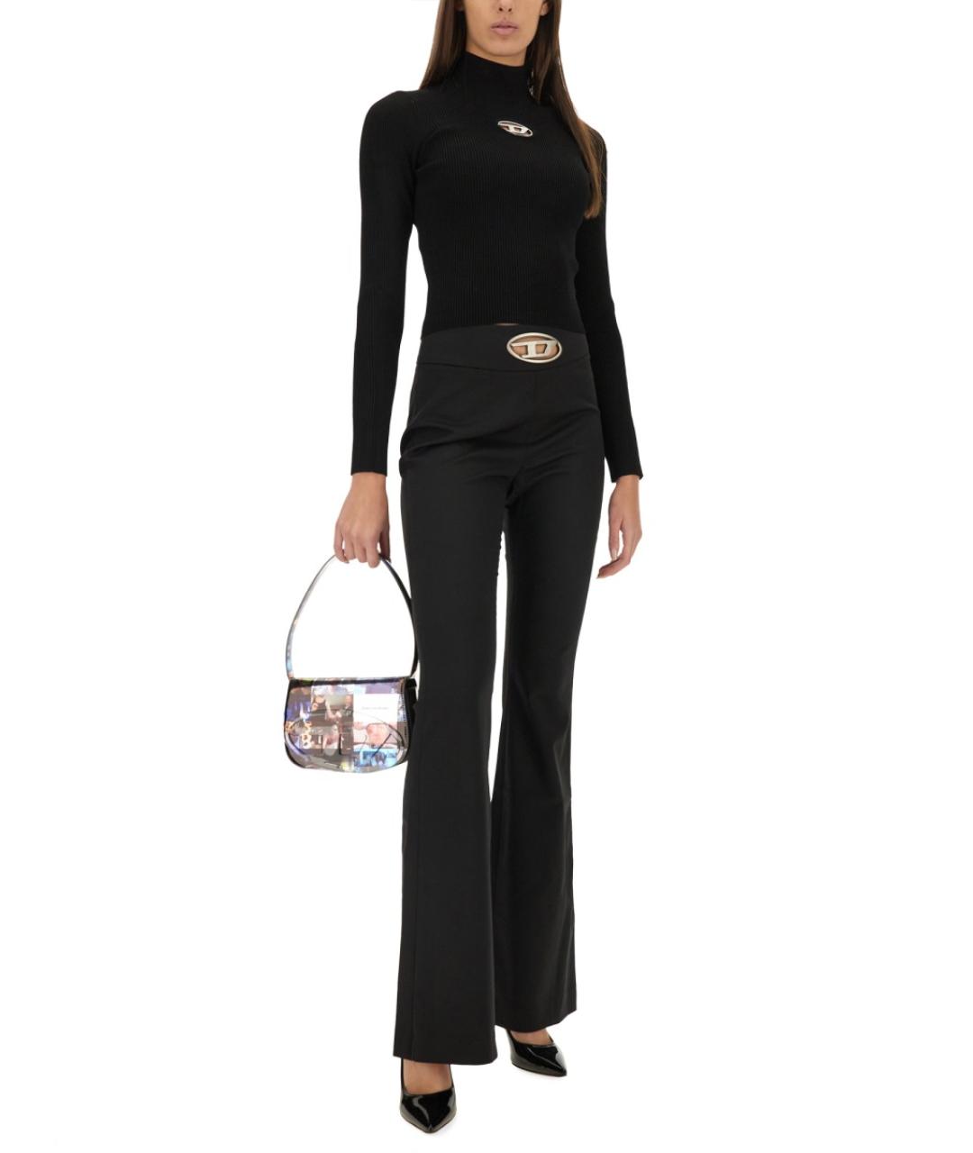 DIESEL Черная вискозная блузы, фото 3