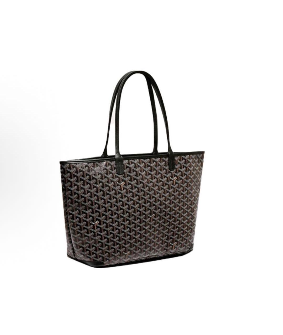 GOYARD Черная сумка тоут, фото 2