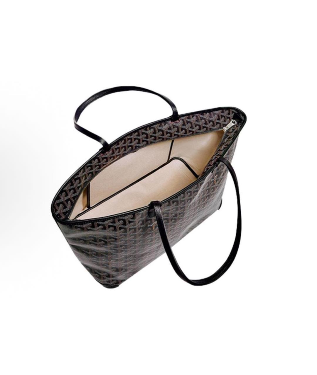 GOYARD Черная сумка тоут, фото 3