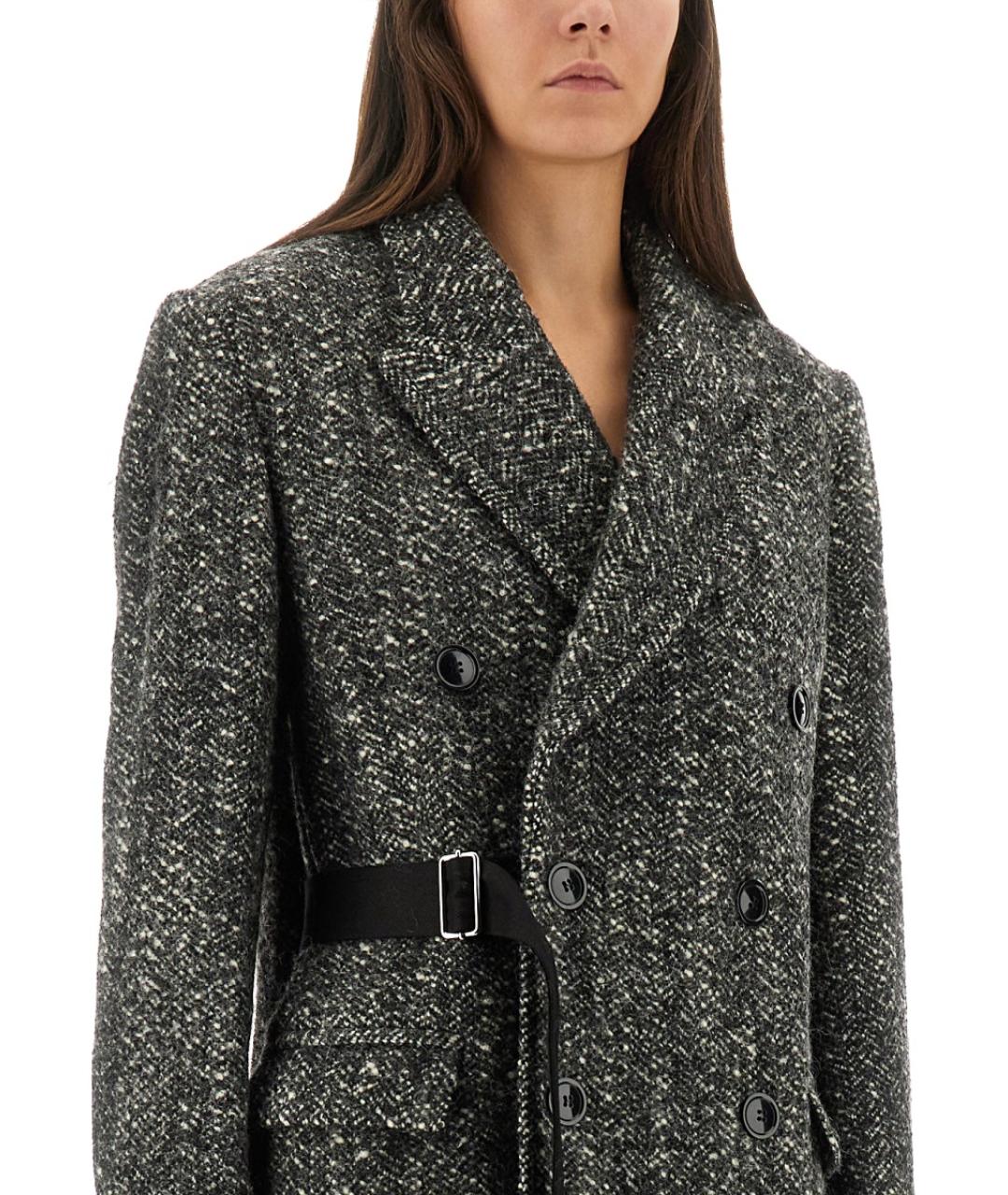 ISABEL MARANT Серый шерстяной жакет/пиджак, фото 5