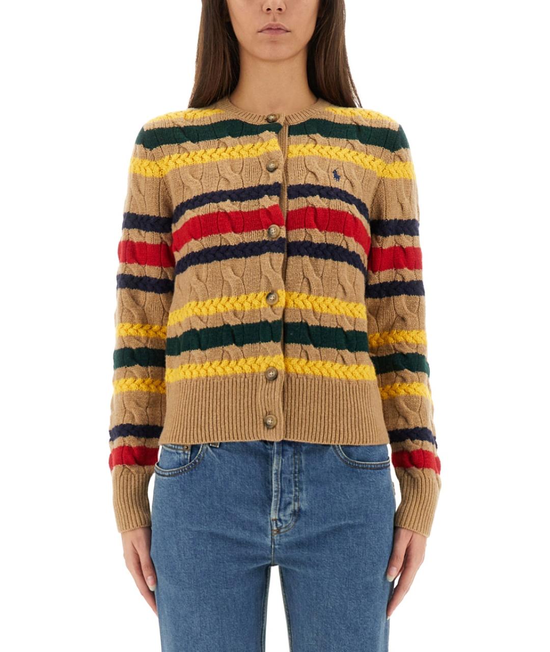 POLO RALPH LAUREN Мульти шерстяной джемпер / свитер, фото 2