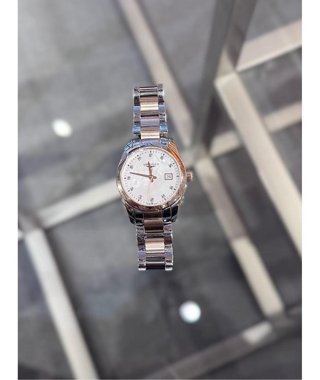LONGINES Серебряные металлические часы, фото 3