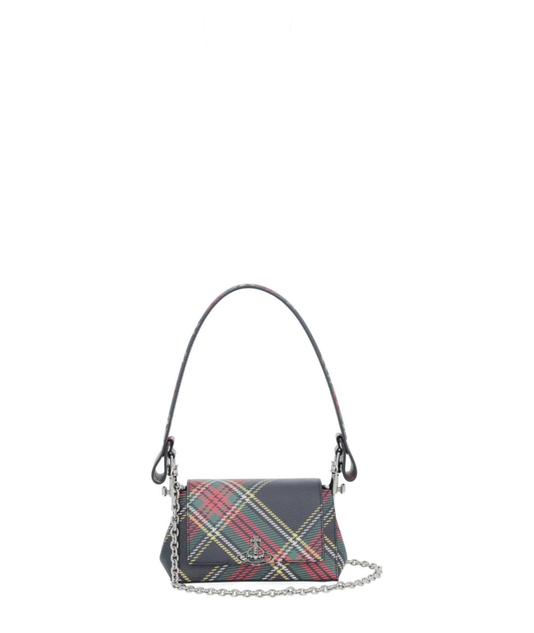 VIVIENNE WESTWOOD Мульти синтетическая сумка с короткими ручками, фото 6