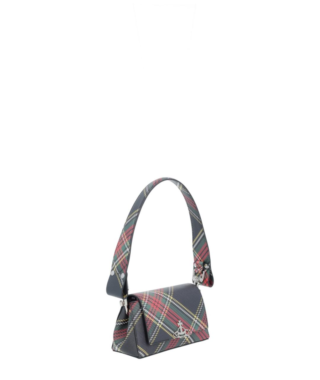 VIVIENNE WESTWOOD Мульти синтетическая сумка с короткими ручками, фото 3