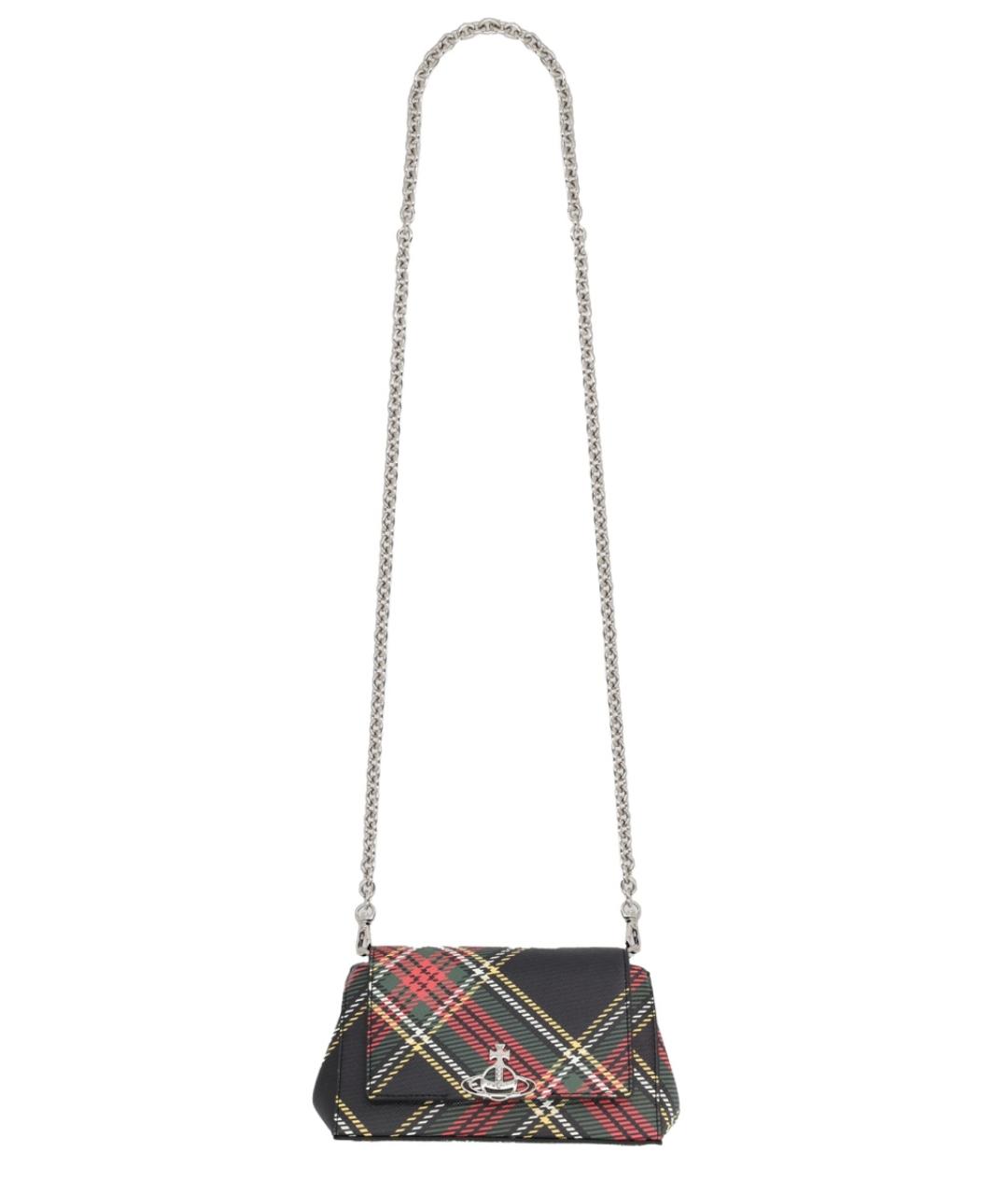 VIVIENNE WESTWOOD Мульти синтетическая сумка с короткими ручками, фото 2