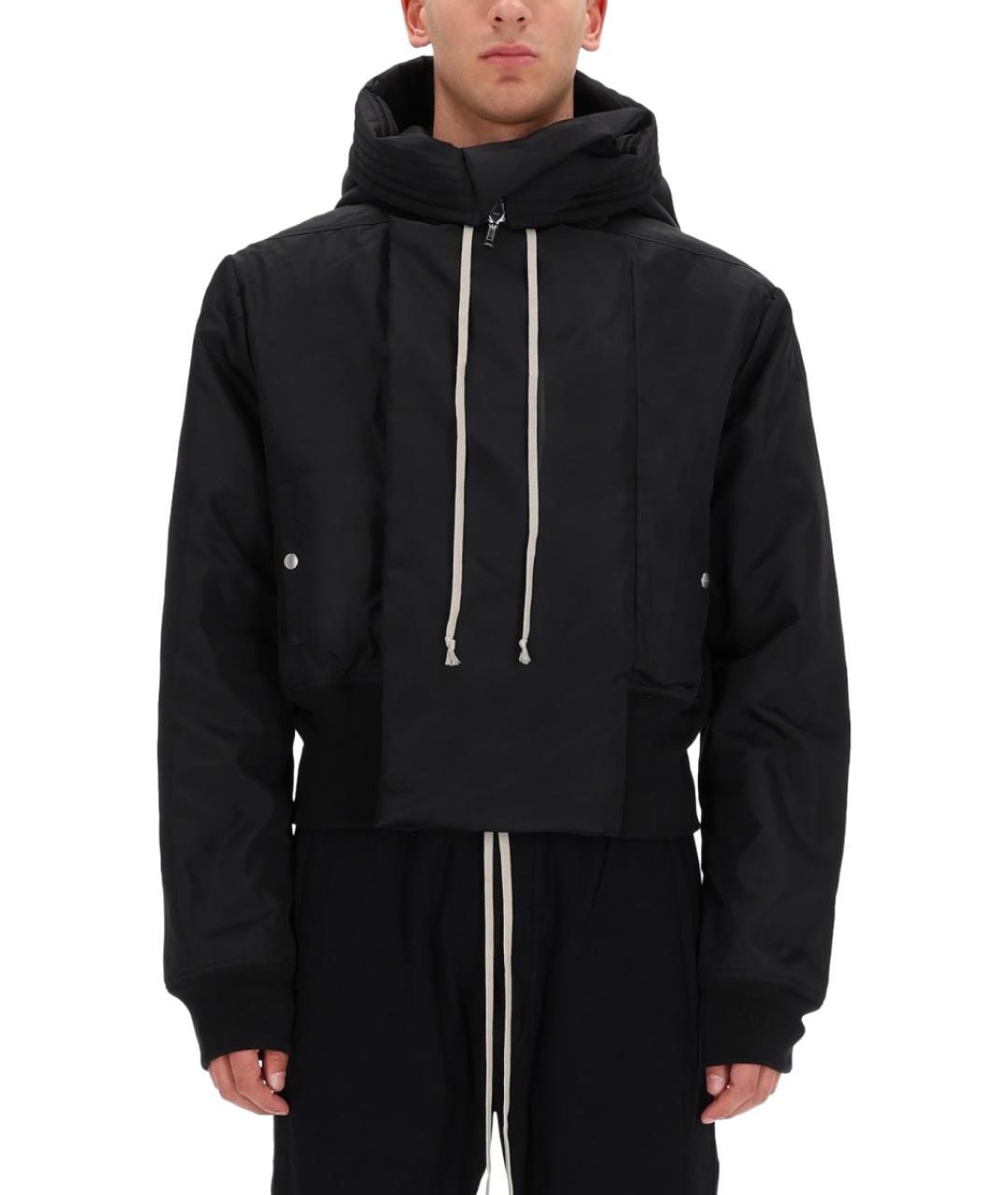 RICK OWENS DRKSHDW Черная полиамидовая куртка, фото 2