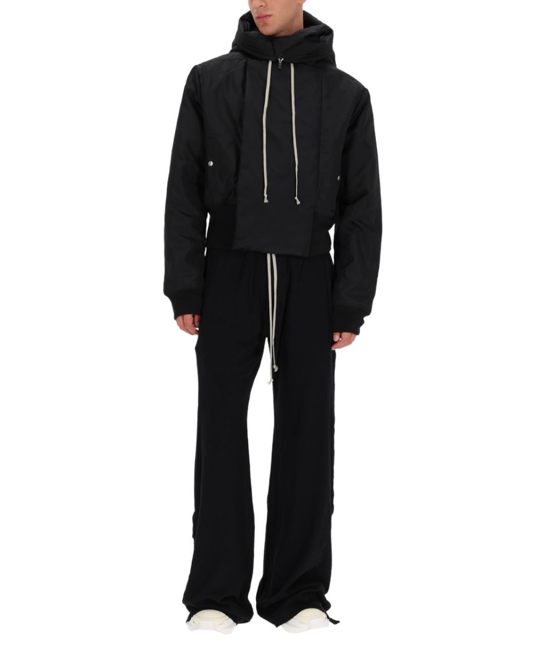 RICK OWENS DRKSHDW Черная полиамидовая куртка, фото 3
