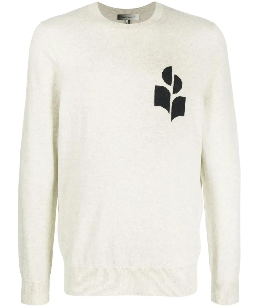 ISABEL MARANT Белый хлопковый джемпер / свитер, фото 1