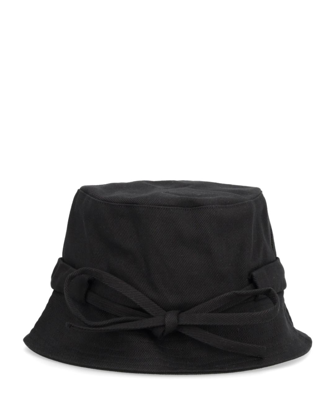 JACQUEMUS Черная хлопковая шляпа, фото 2