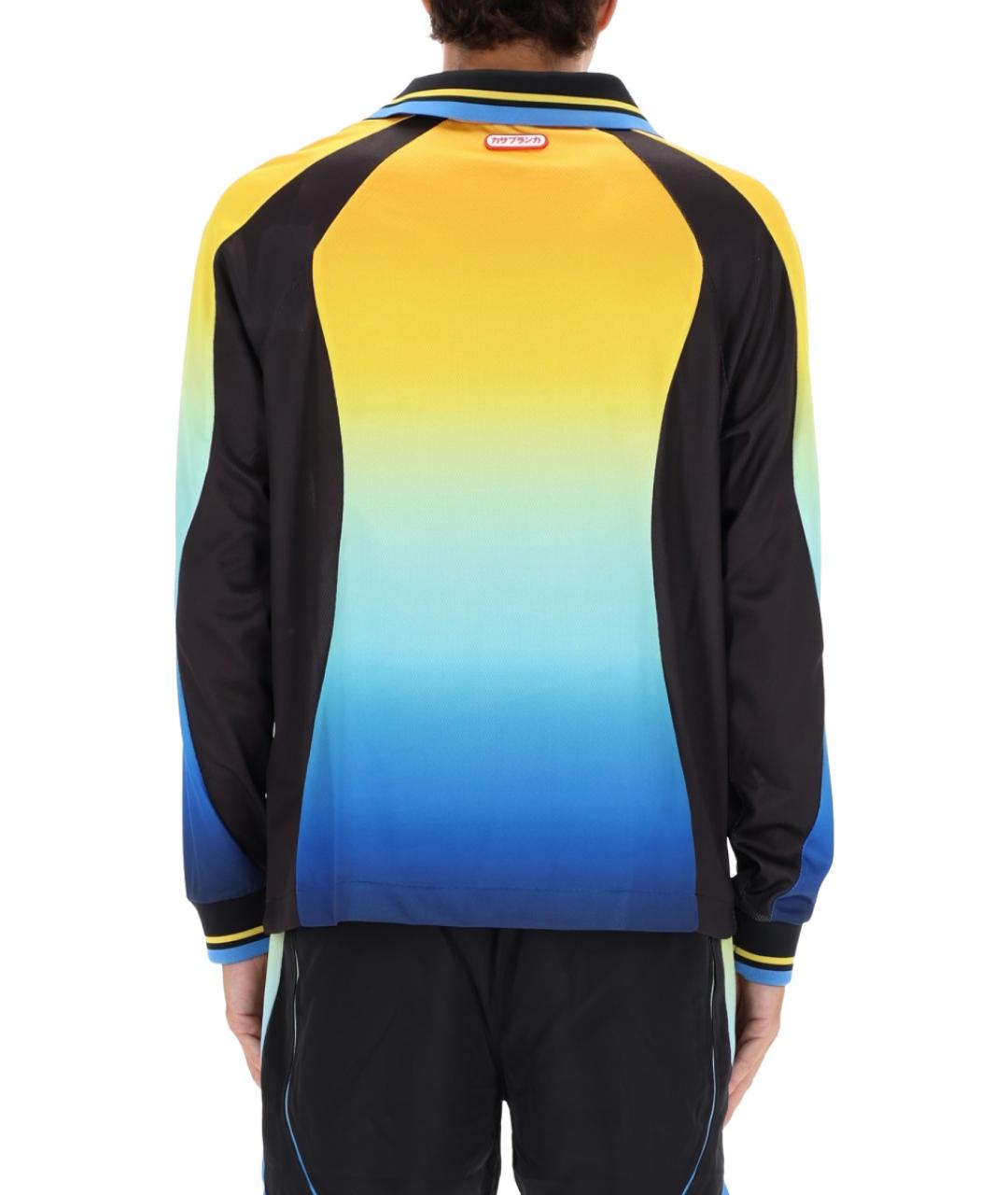 CASABLANCA Мульти синтетическое поло с длинным рукавом, фото 4