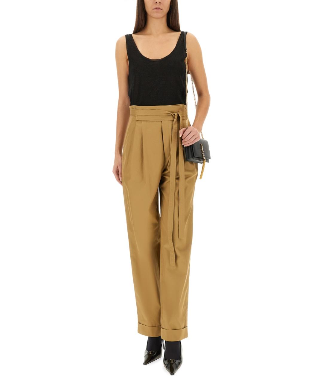 SAINT LAURENT Черная вискозная блузы, фото 3