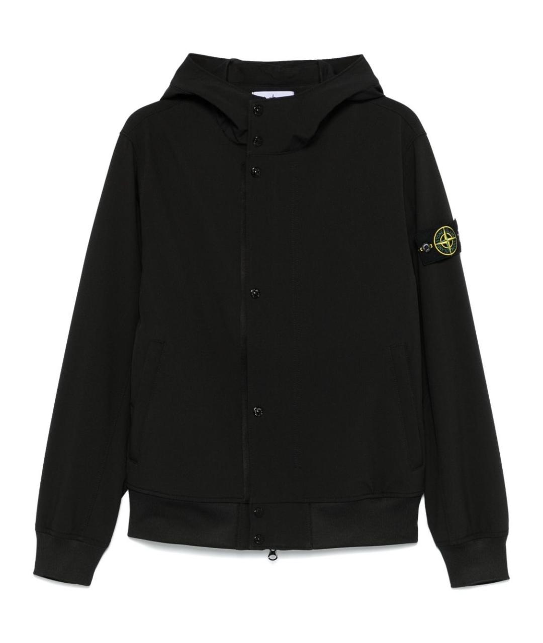 STONE ISLAND Черная куртка, фото 1