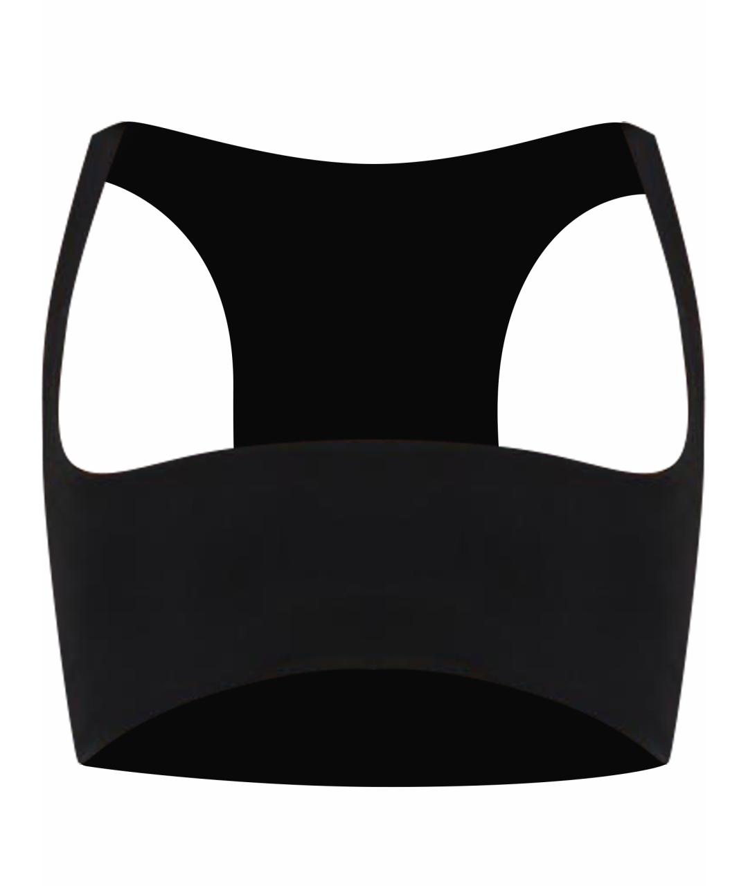 RICK OWENS Черная вискозная майка, фото 1