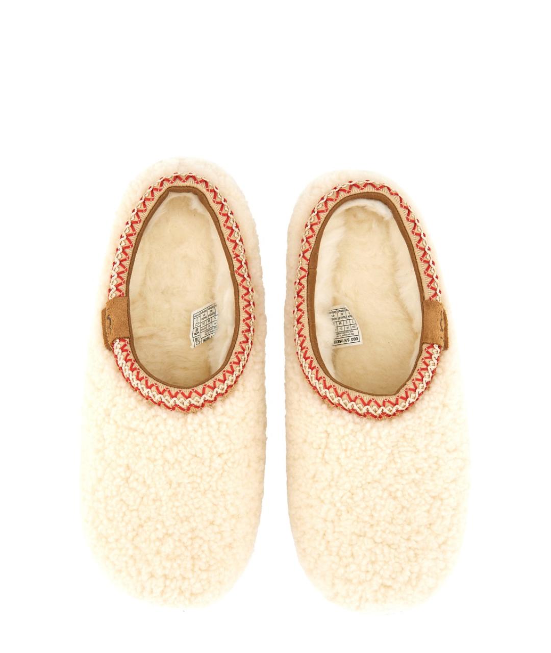 UGG AUSTRALIA Бежевые текстильные мюли, фото 5