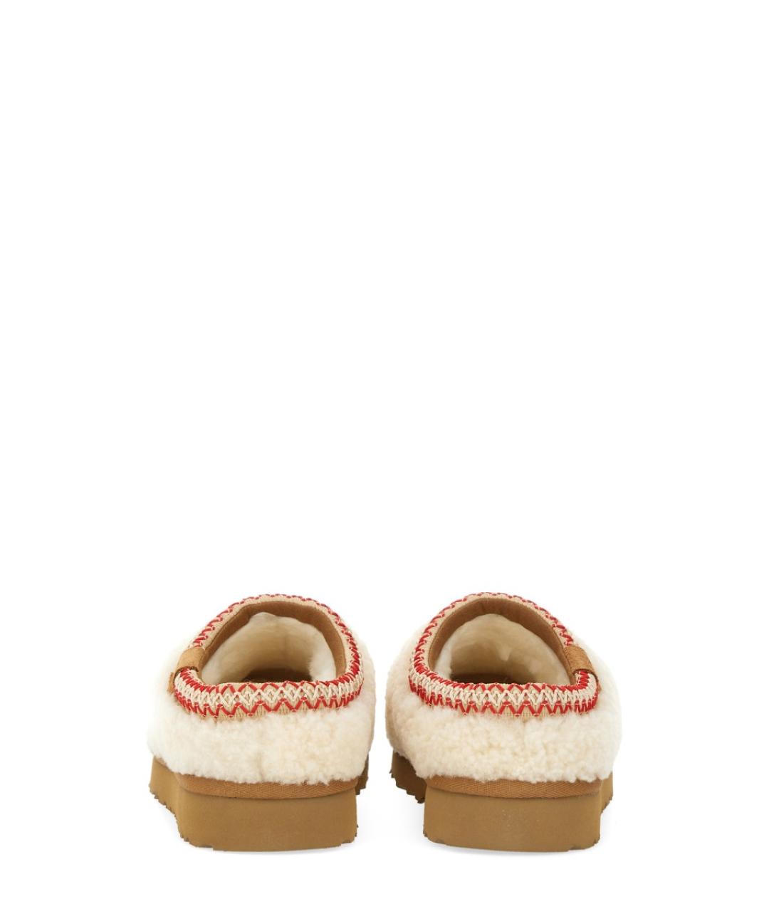 UGG AUSTRALIA Бежевые текстильные мюли, фото 3
