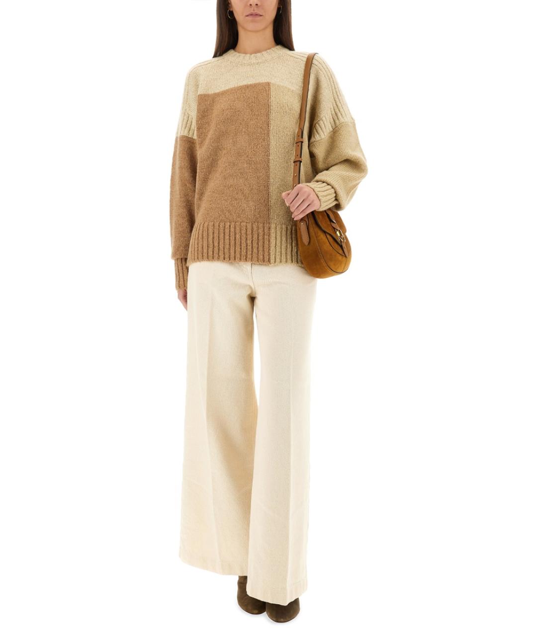 ISABEL MARANT ETOILE Бежевый джемпер / свитер, фото 3