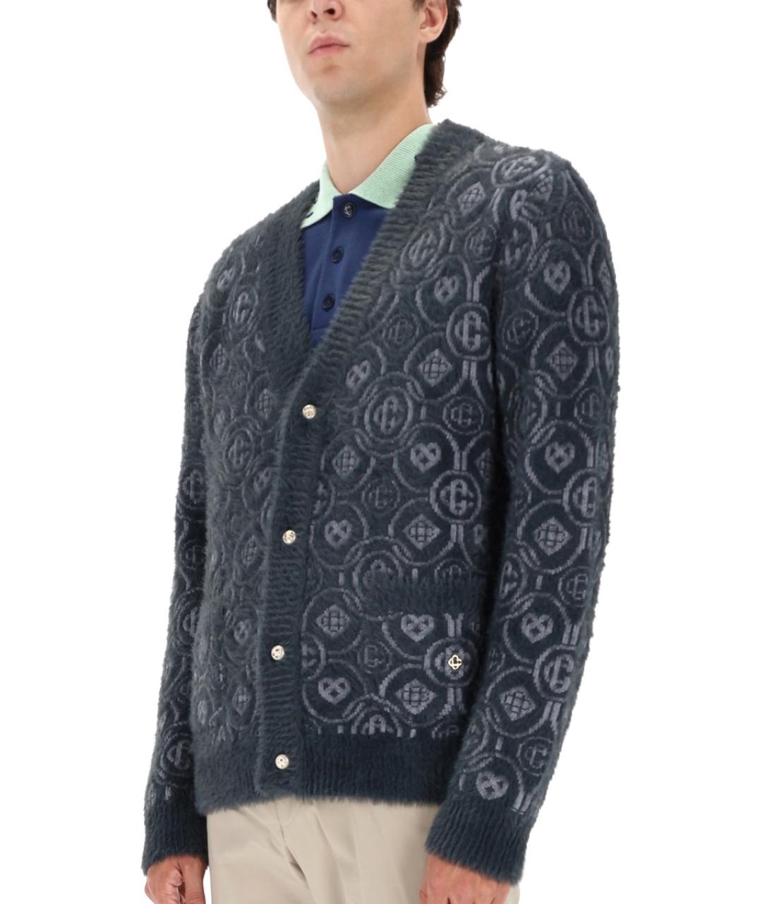 CASABLANCA Мульти шерстяной кардиган, фото 5