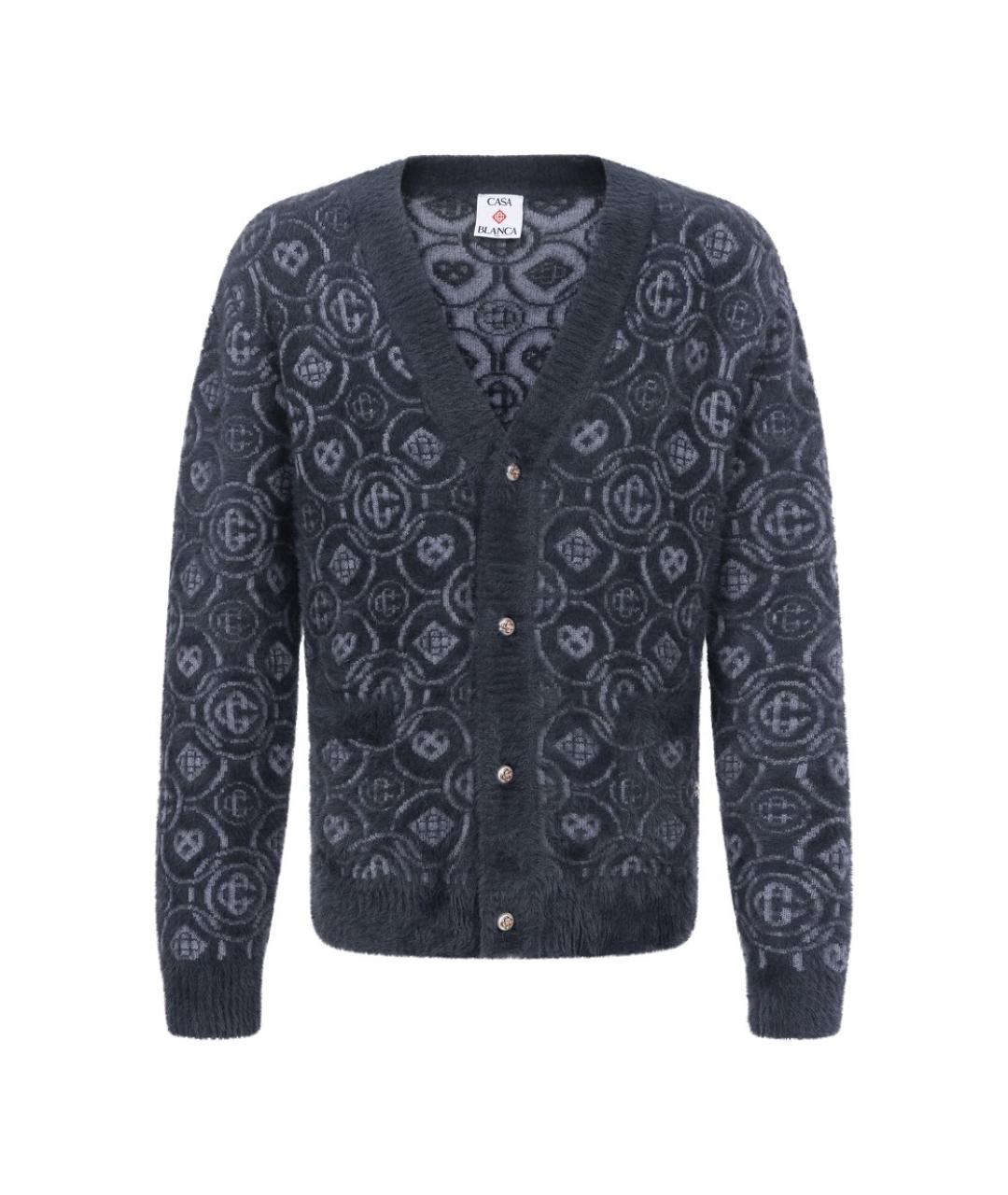 CASABLANCA Мульти шерстяной кардиган, фото 1