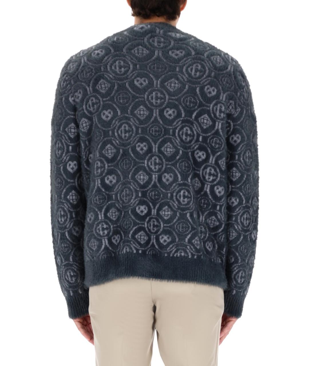 CASABLANCA Мульти шерстяной кардиган, фото 4