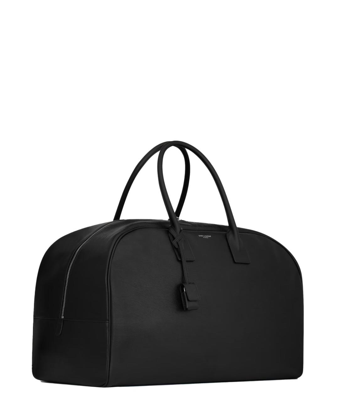 SAINT LAURENT Черная сумка тоут, фото 2