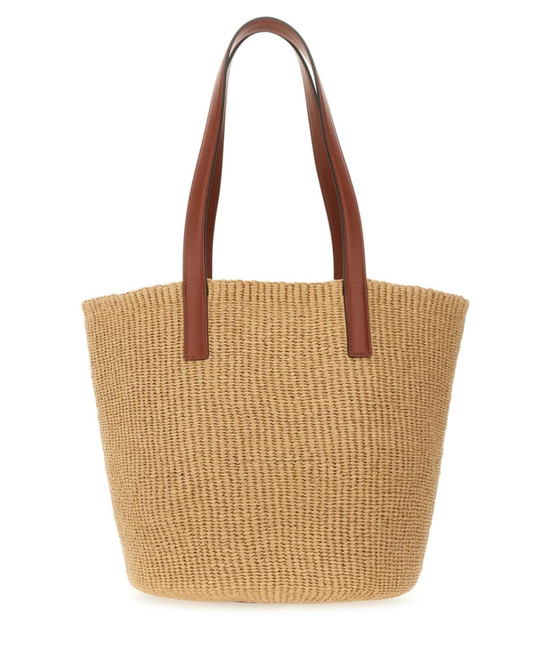 CHLOE Коричневая пелетеная сумка через плечо, фото 3