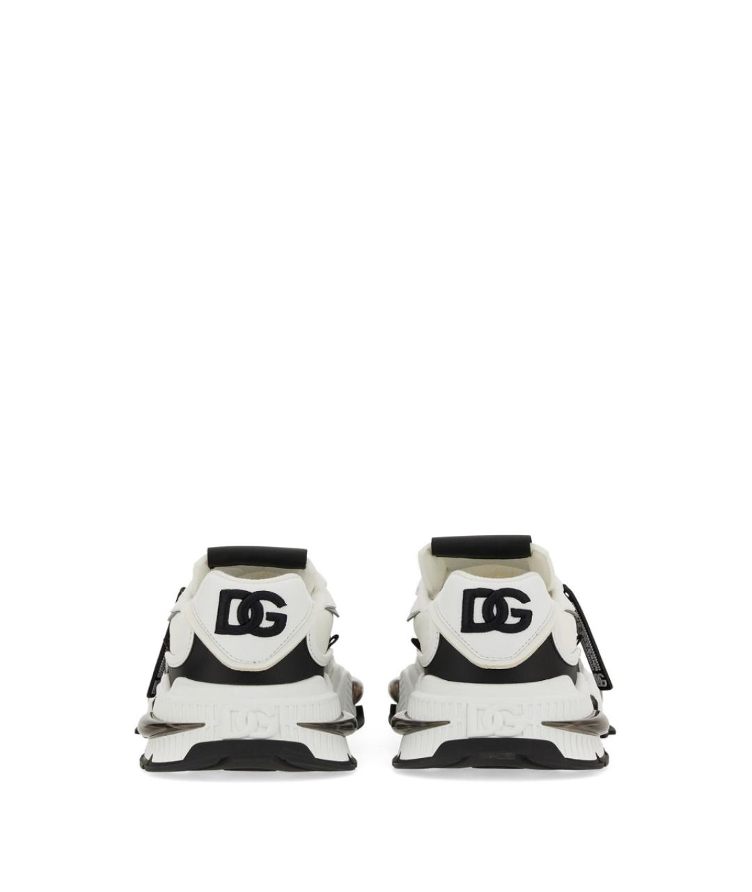 DOLCE&GABBANA Мульти текстильные низкие кроссовки / кеды, фото 6