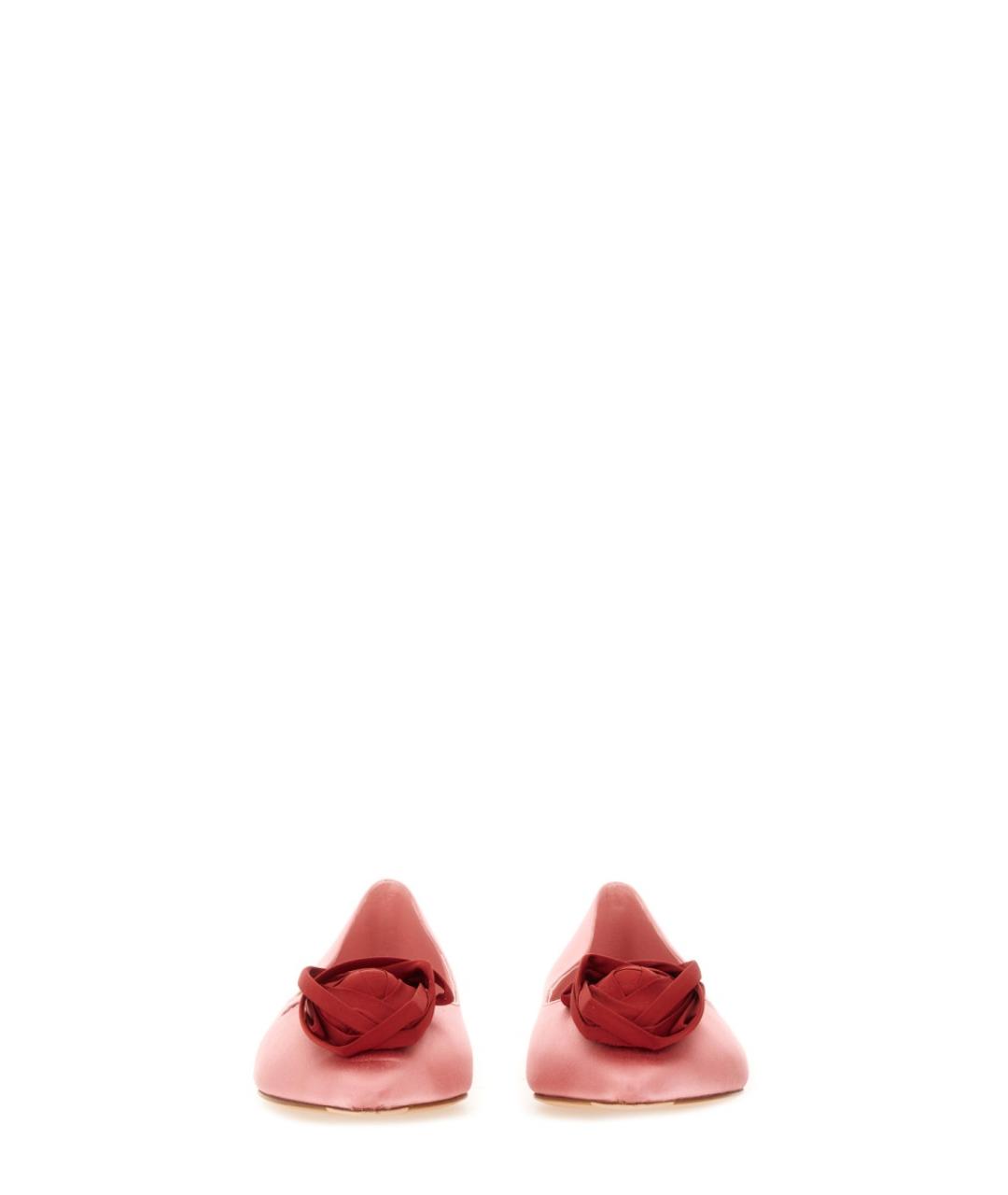 ROGER VIVIER Розовые синтетические балетки, фото 4