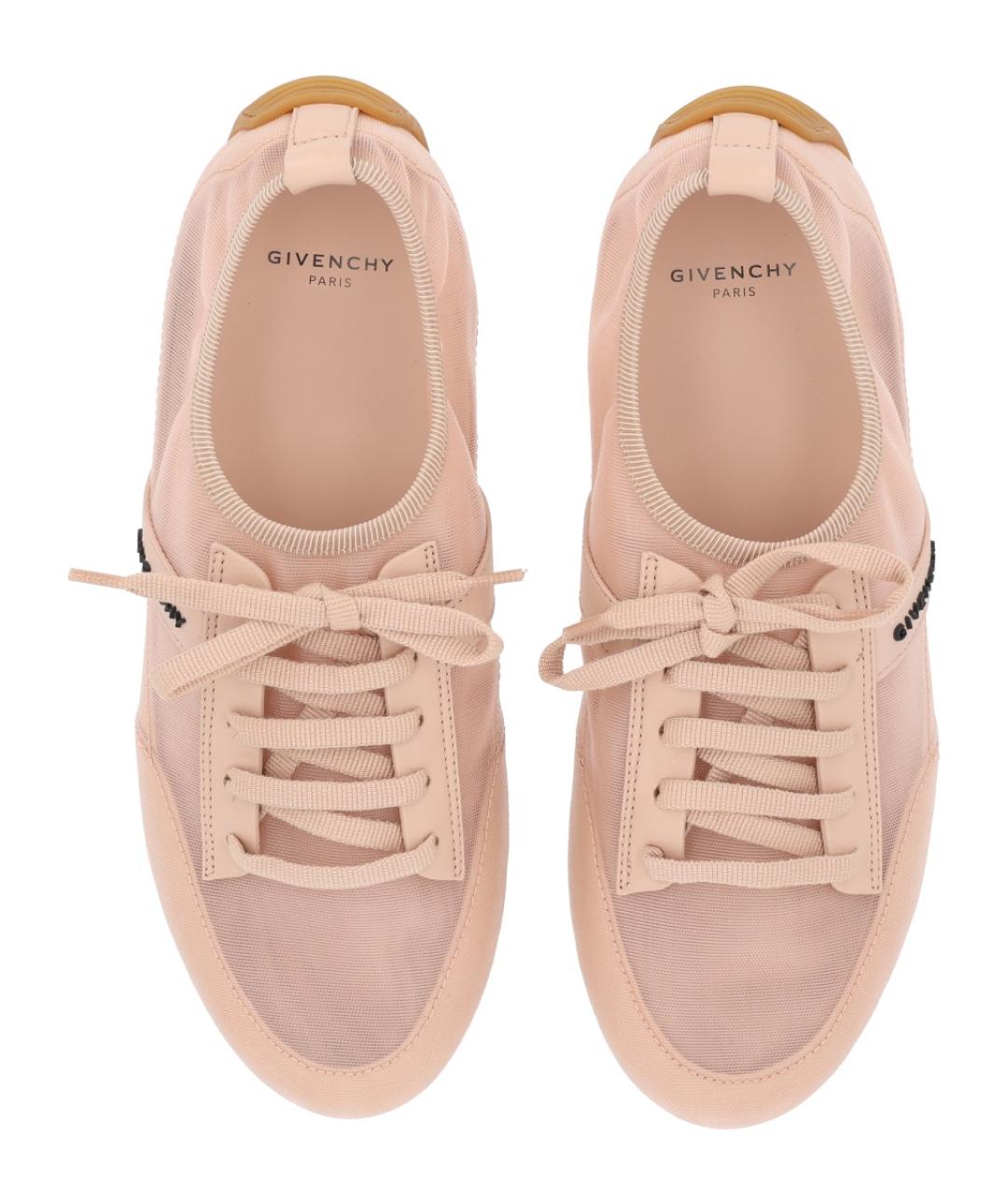GIVENCHY Розовые синтетические кроссовки, фото 5