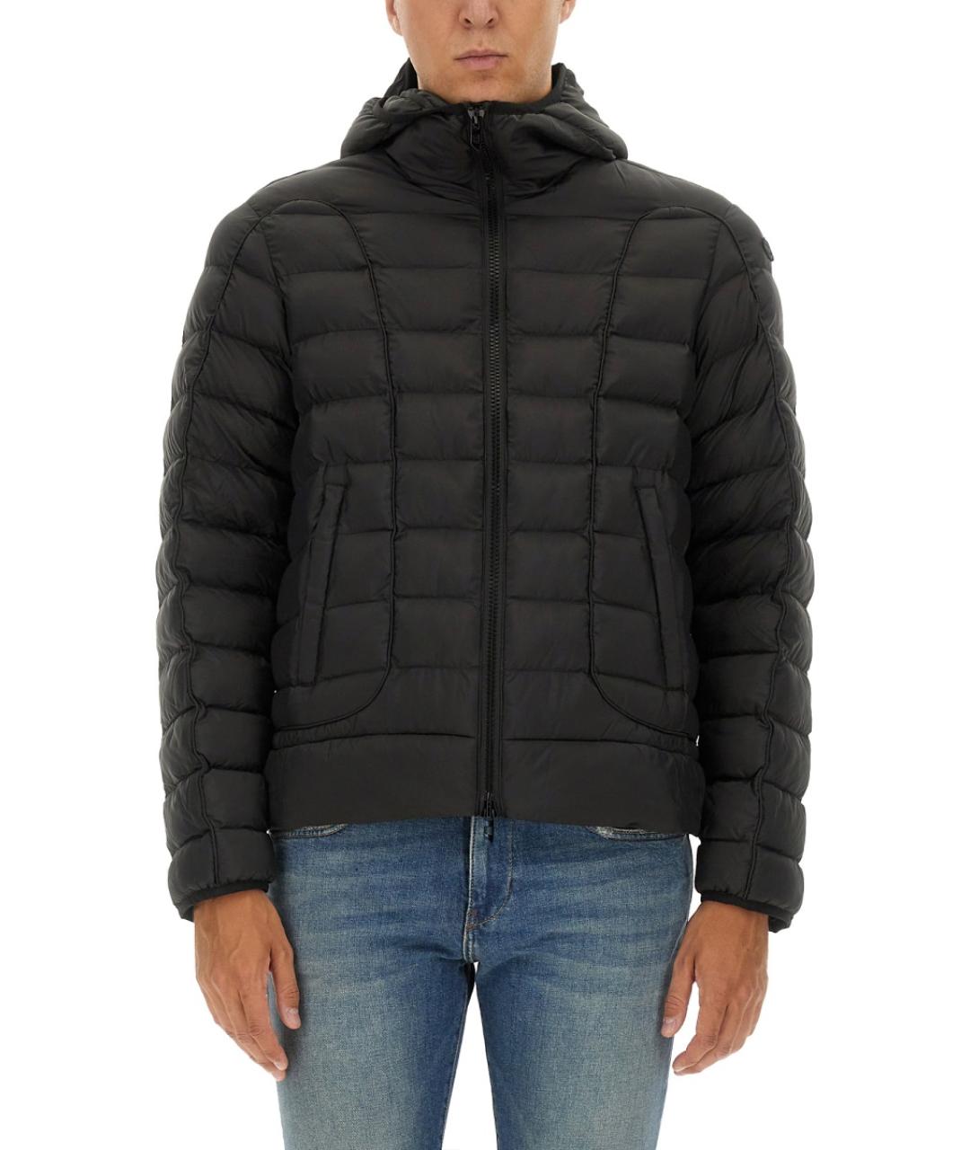 DIESEL Черная полиэстеровая куртка, фото 2