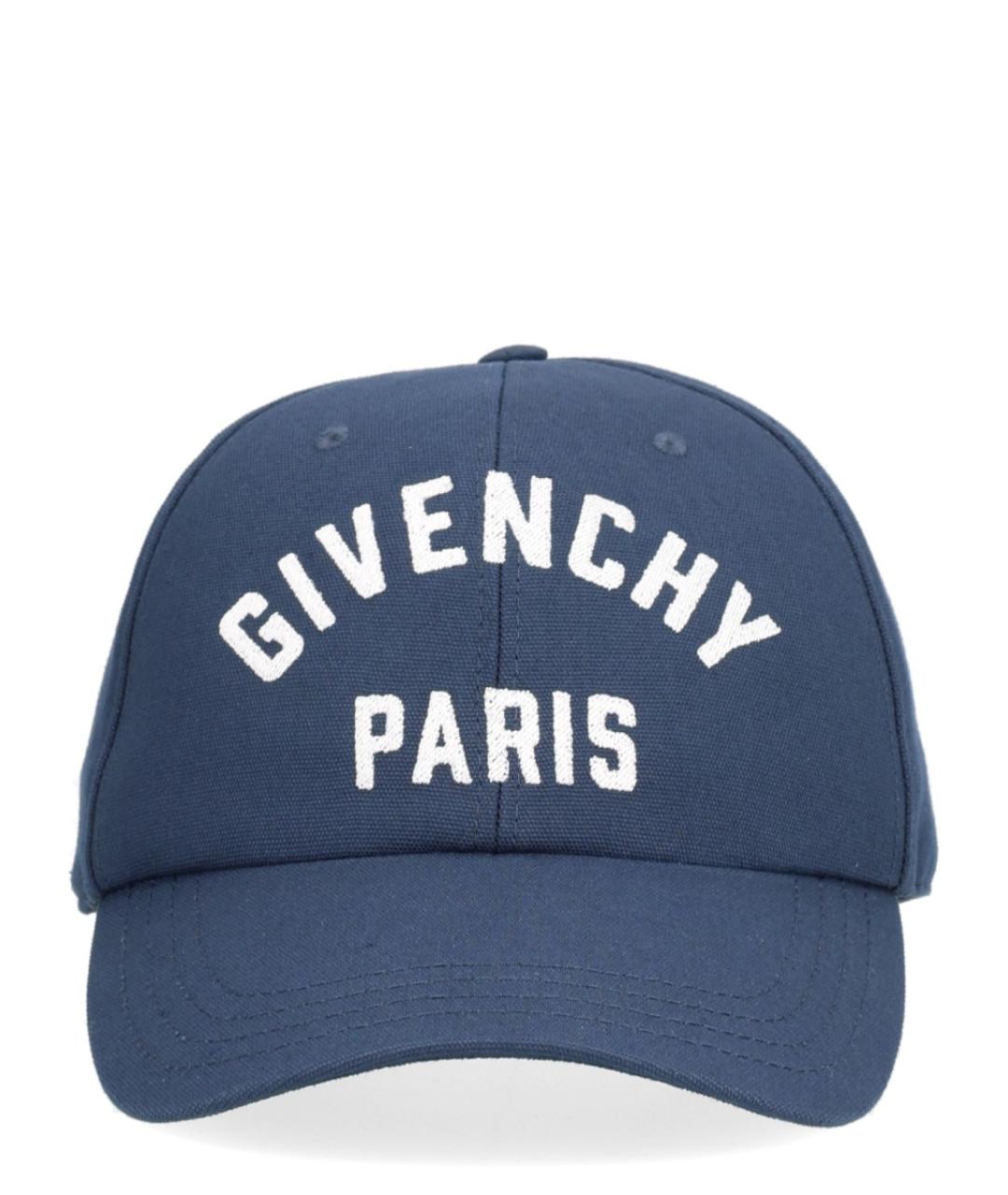 GIVENCHY Синяя хлопковая кепка/бейсболка, фото 1
