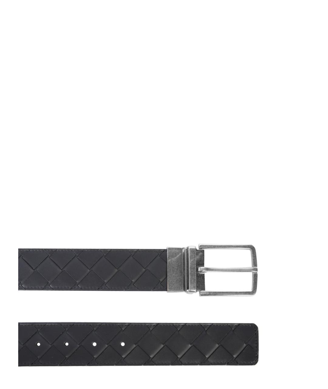 BOTTEGA VENETA Черный ремень, фото 2