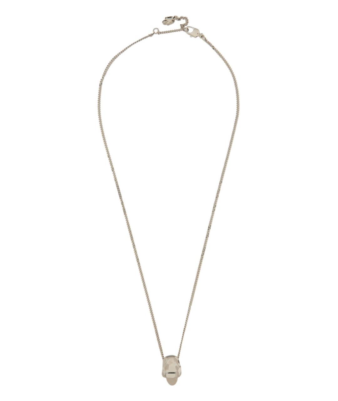 ALEXANDER MCQUEEN Серебряная металлическая цепочка/подвеска, фото 2