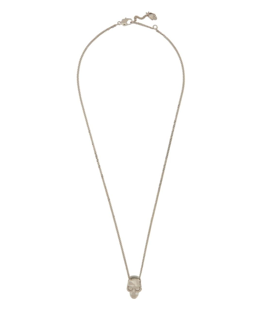 ALEXANDER MCQUEEN Серебряная металлическая цепочка/подвеска, фото 1