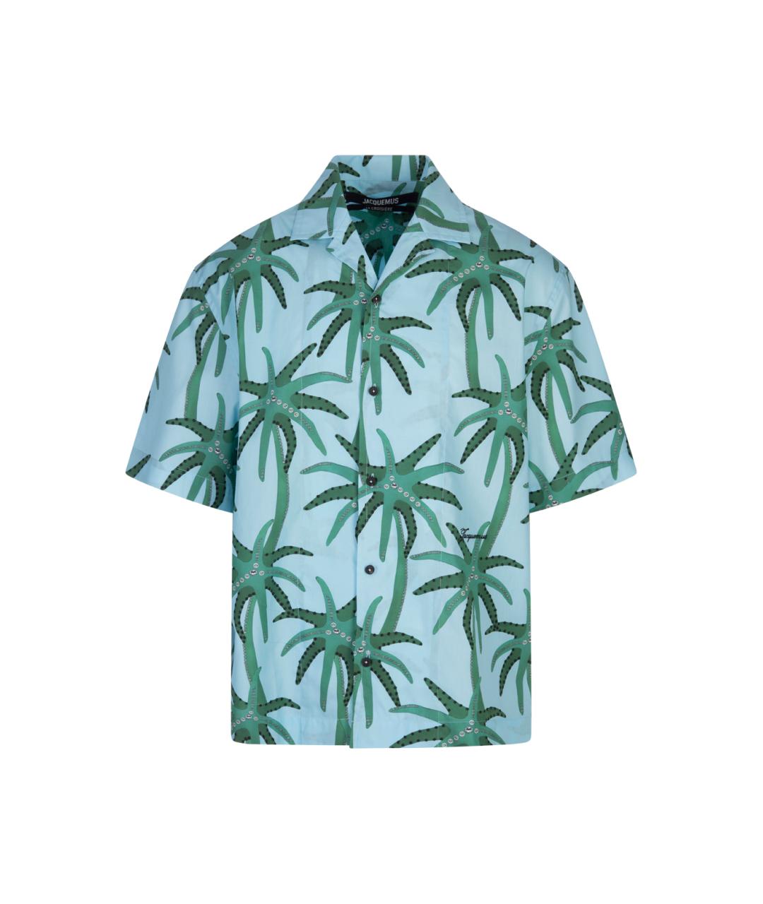 JACQUEMUS Мульти хлопковая кэжуал рубашка, фото 1